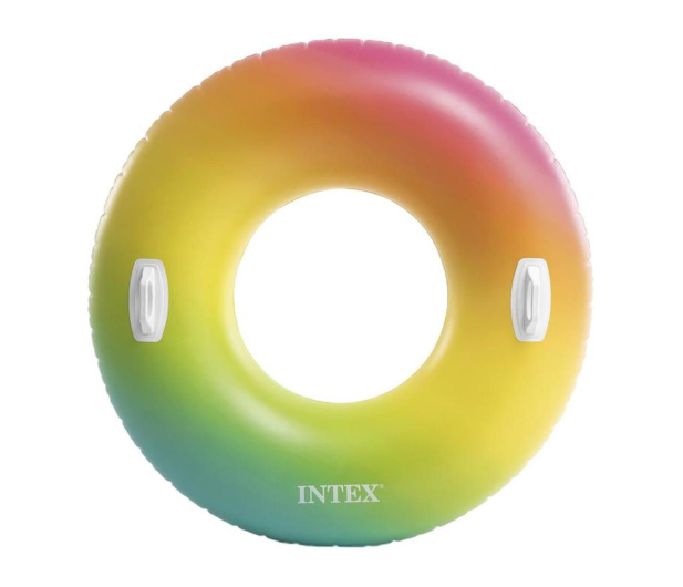 INTEX Koło do pływania z uchwytami 122cm - 550392 - zdjęcie